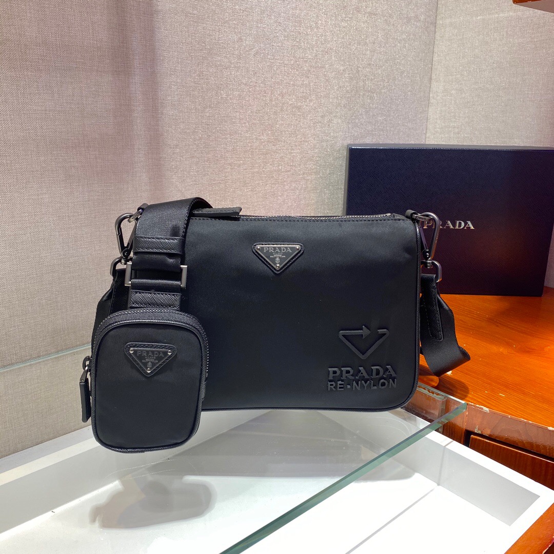 프라다 테수토 멀티 스트랩 숄더백 2VH113 PD1-B