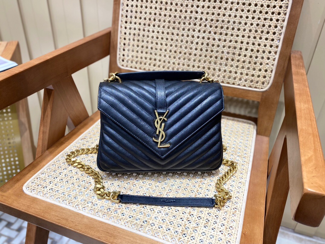 생로랑 컬리지 다이아몬드 퀼팅백 미듐  428056 BG-SL