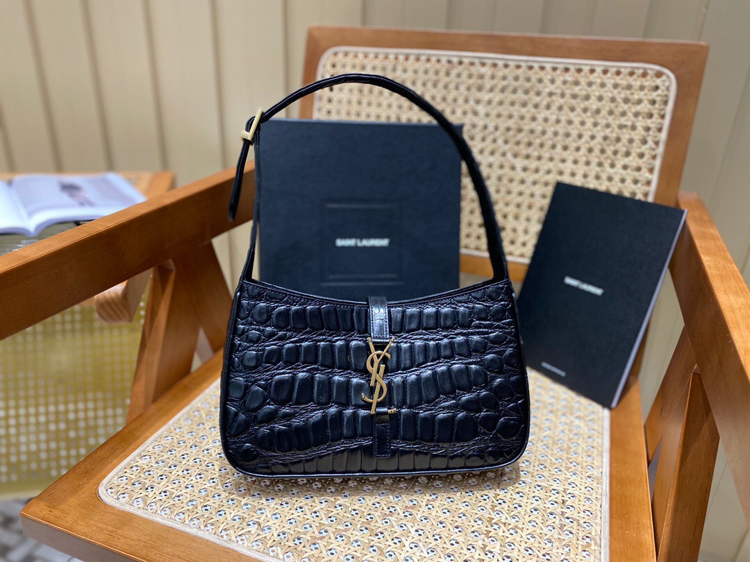 생로랑 스몰 호보백 657228BG-SL