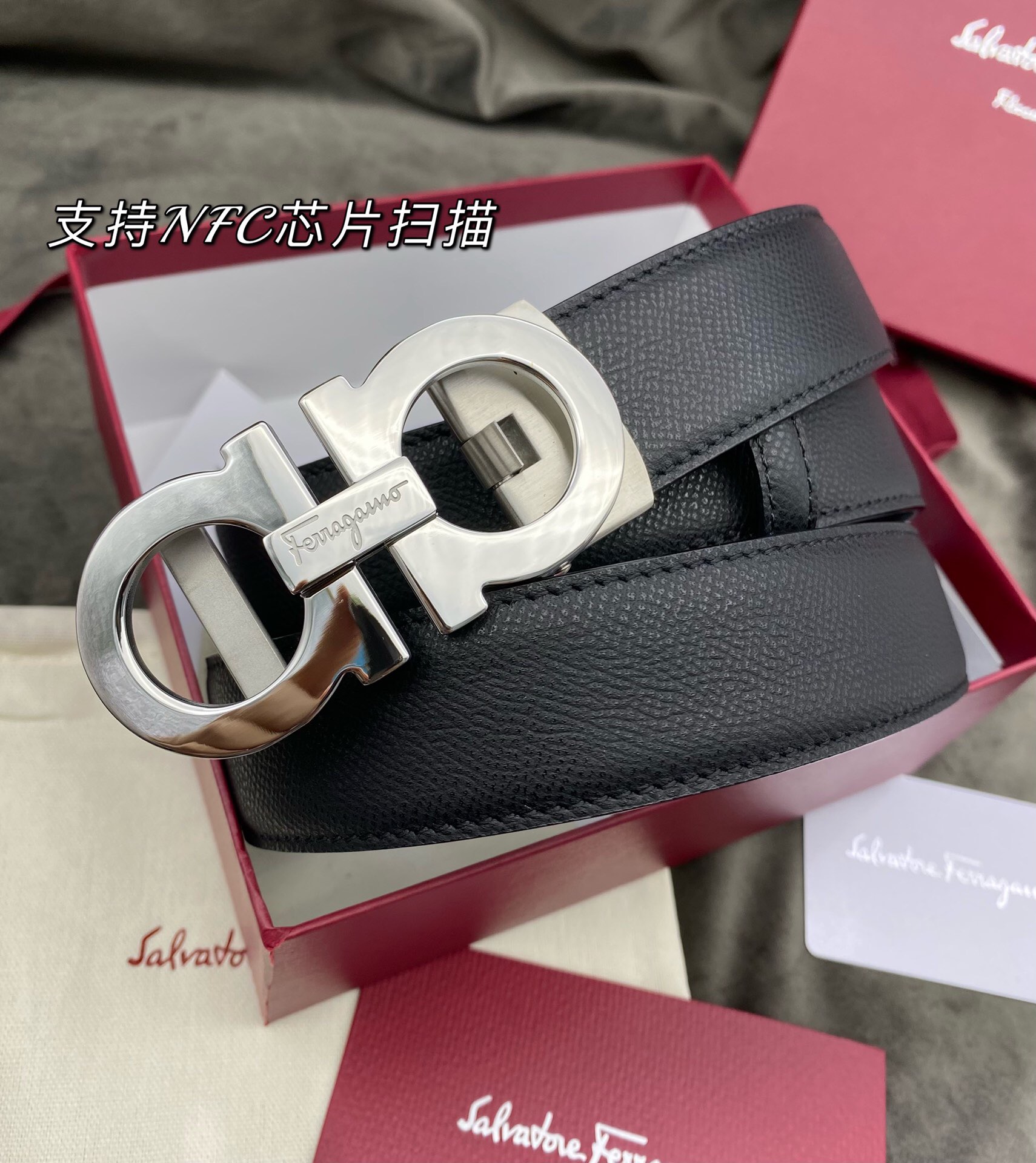 페레가모 2022 남성용 자동벨트 FG030 BT1