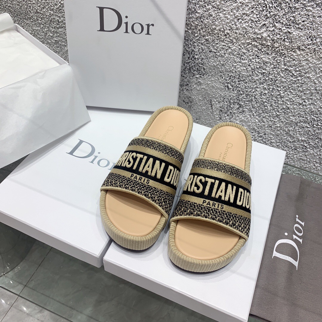 크리스챤 디올 2022 여성용  슬리퍼 WA658 SH-D