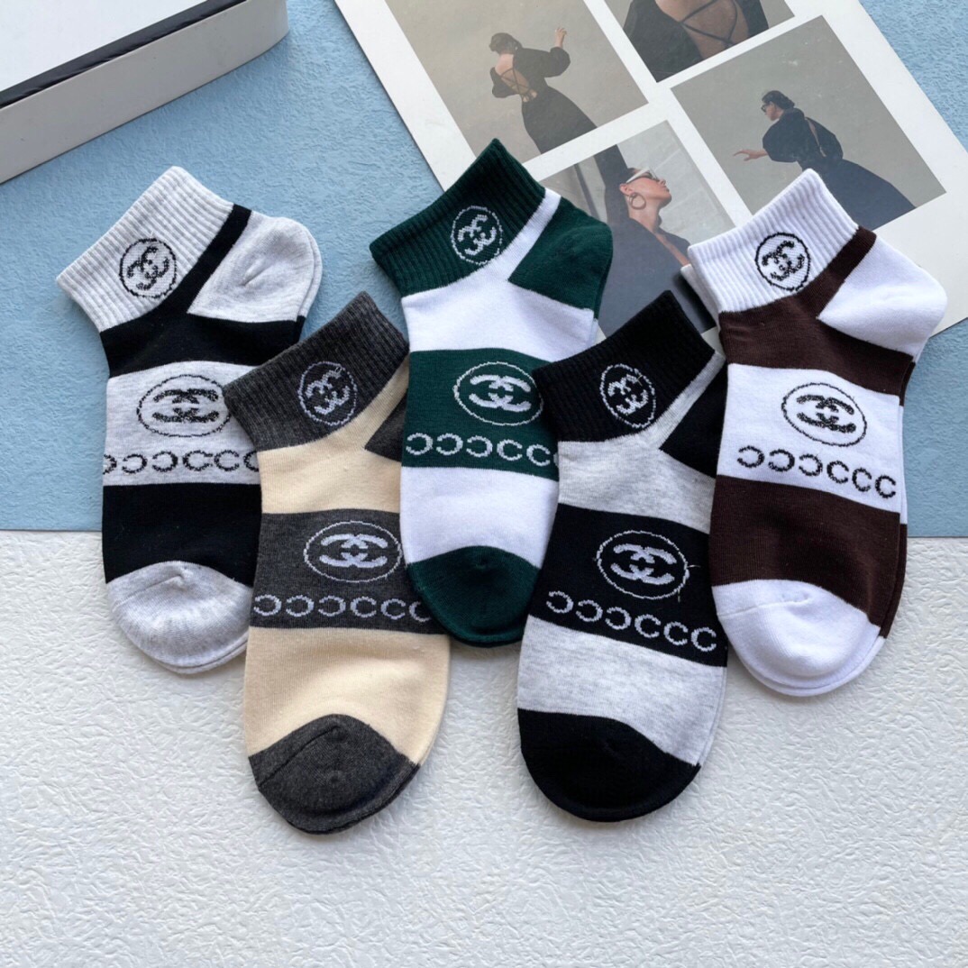 샤넬 2022 남여공용 양말세트  SN020 GT