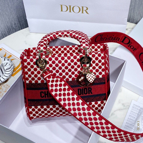 크리스챤 디올 미디움 레이디백   M0565 LI