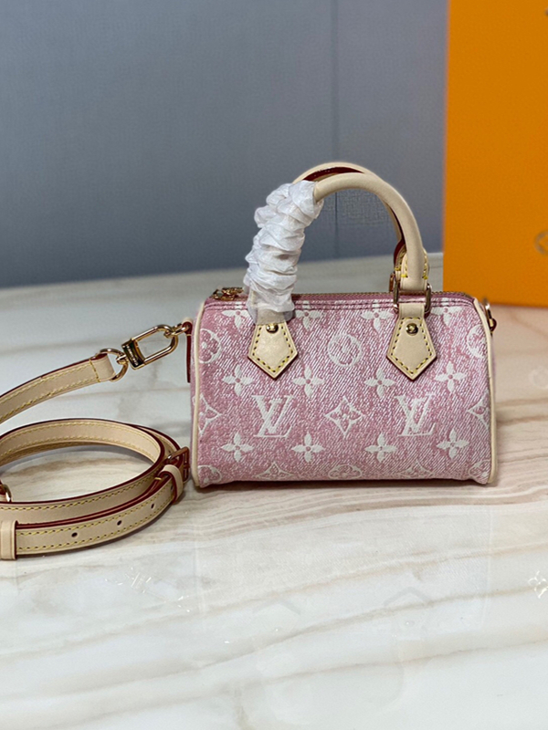 루이비통 데님 나노 스피디 M81168 XL