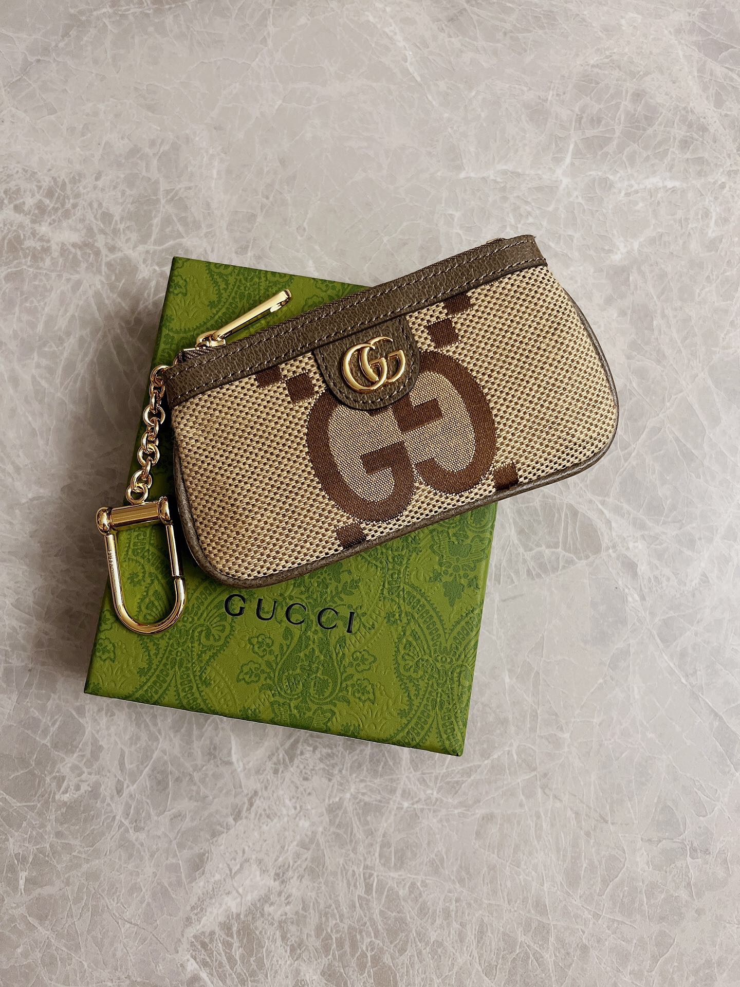 구찌 오피디아 키링 카드지갑 671722 BG-GC