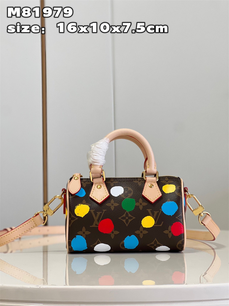 루이비통 X 쿠사마 야요이 나노 스피디 M81979 GZ