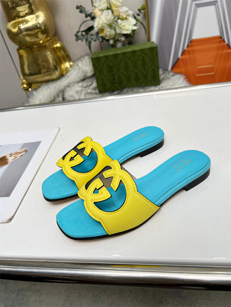 구찌 2023 여성용 슬리퍼 WA1618 TB1-T