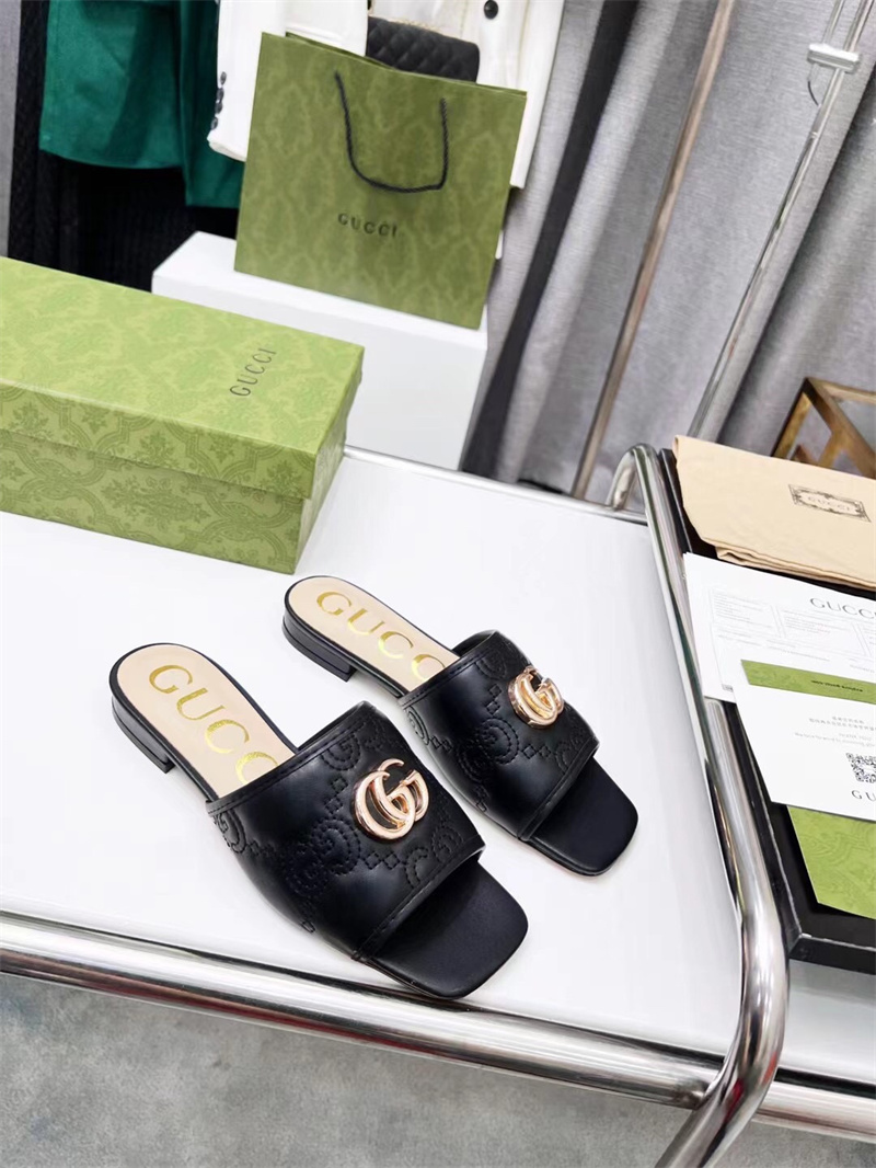 구찌 2023 여성용 슬리퍼 WA1621 TB1-T