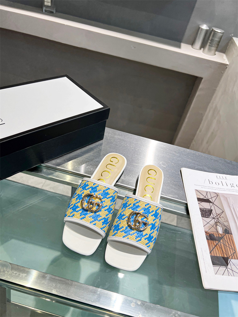 구찌 2023 여성용 슬리퍼 WA1624 TB1-T