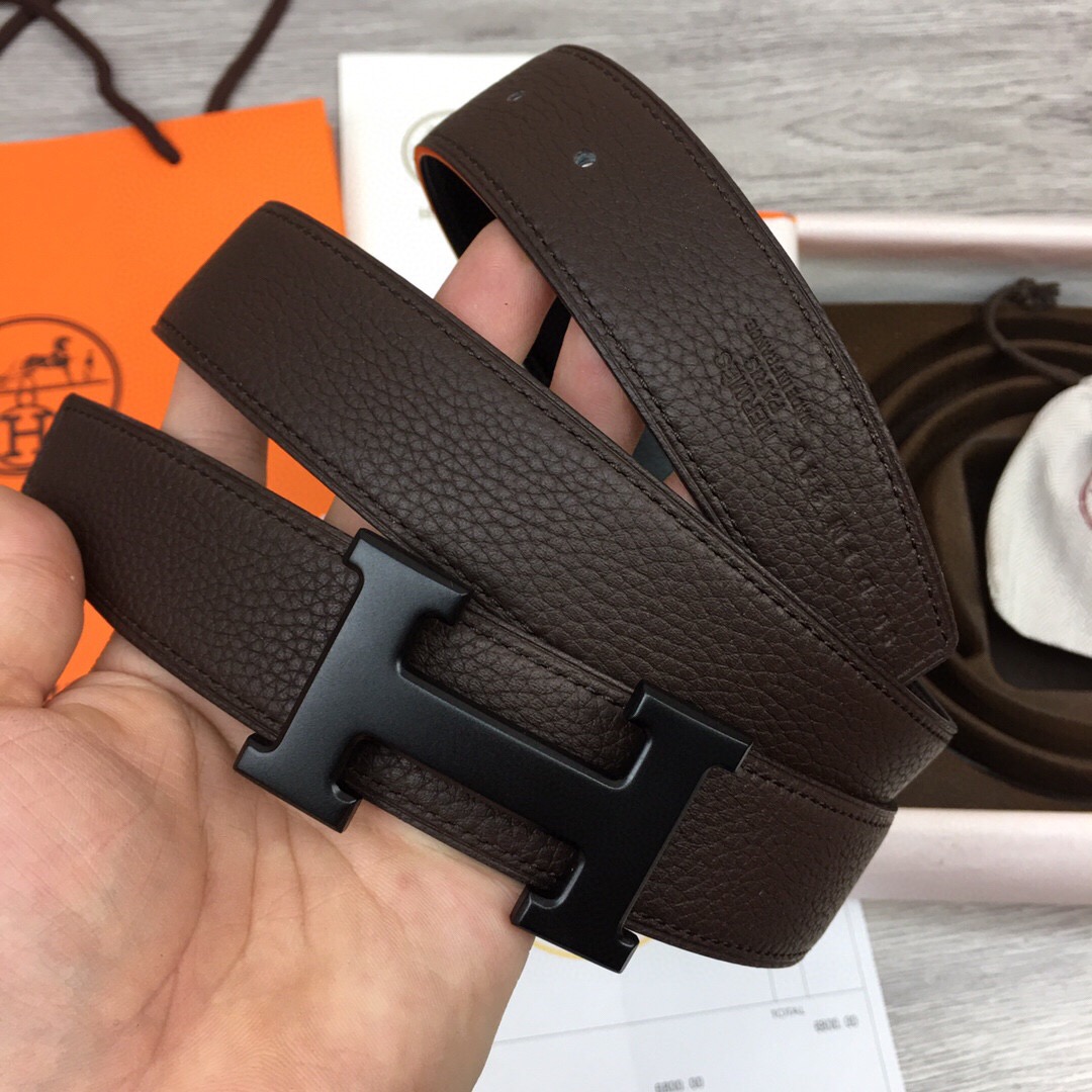 에르메스 2023 남성용 양면벨트 HM076 GD