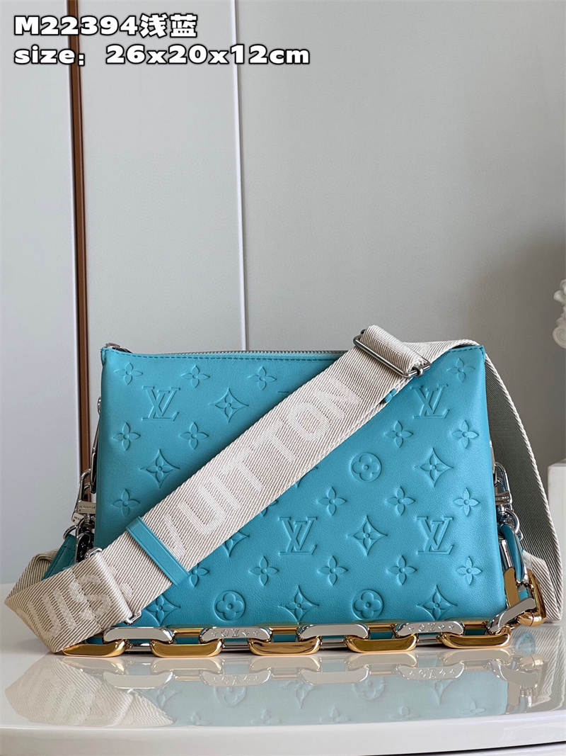 루이비통 쿠상 PM 블루 M22394  GZ