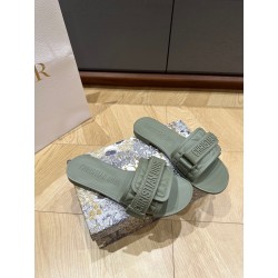 크리스챤 디올 2024 여성용 PVC 슬리퍼 WA3346 OS