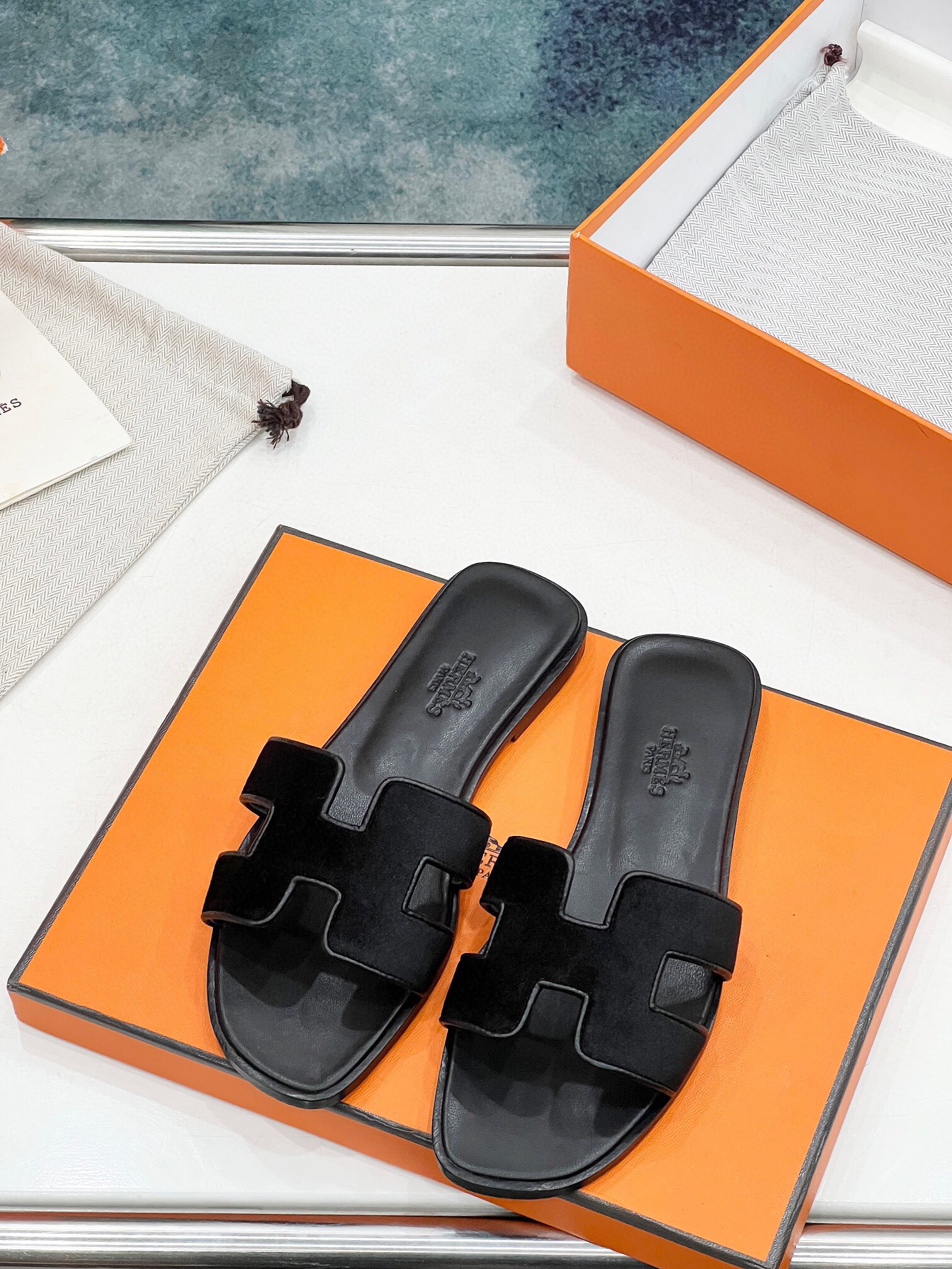 에르메스 2024 여성용  슬리퍼 WA3673 DN