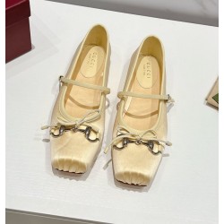 구찌  2024 여성용 플랫 슈즈 WA4084 DN