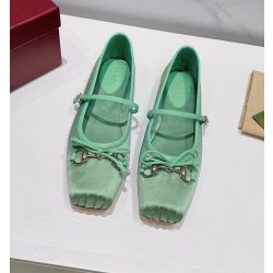 구찌  2024 여성용 플랫 슈즈 WA4088 DN