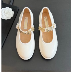 샤넬  2024 여성용 플랫 슈즈 WA4090 DN