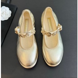 샤넬  2024 여성용 플랫 슈즈 WA4092 DN