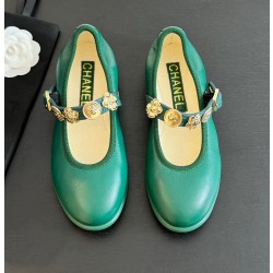 샤넬  2024 여성용 플랫 슈즈 WA4093 DN