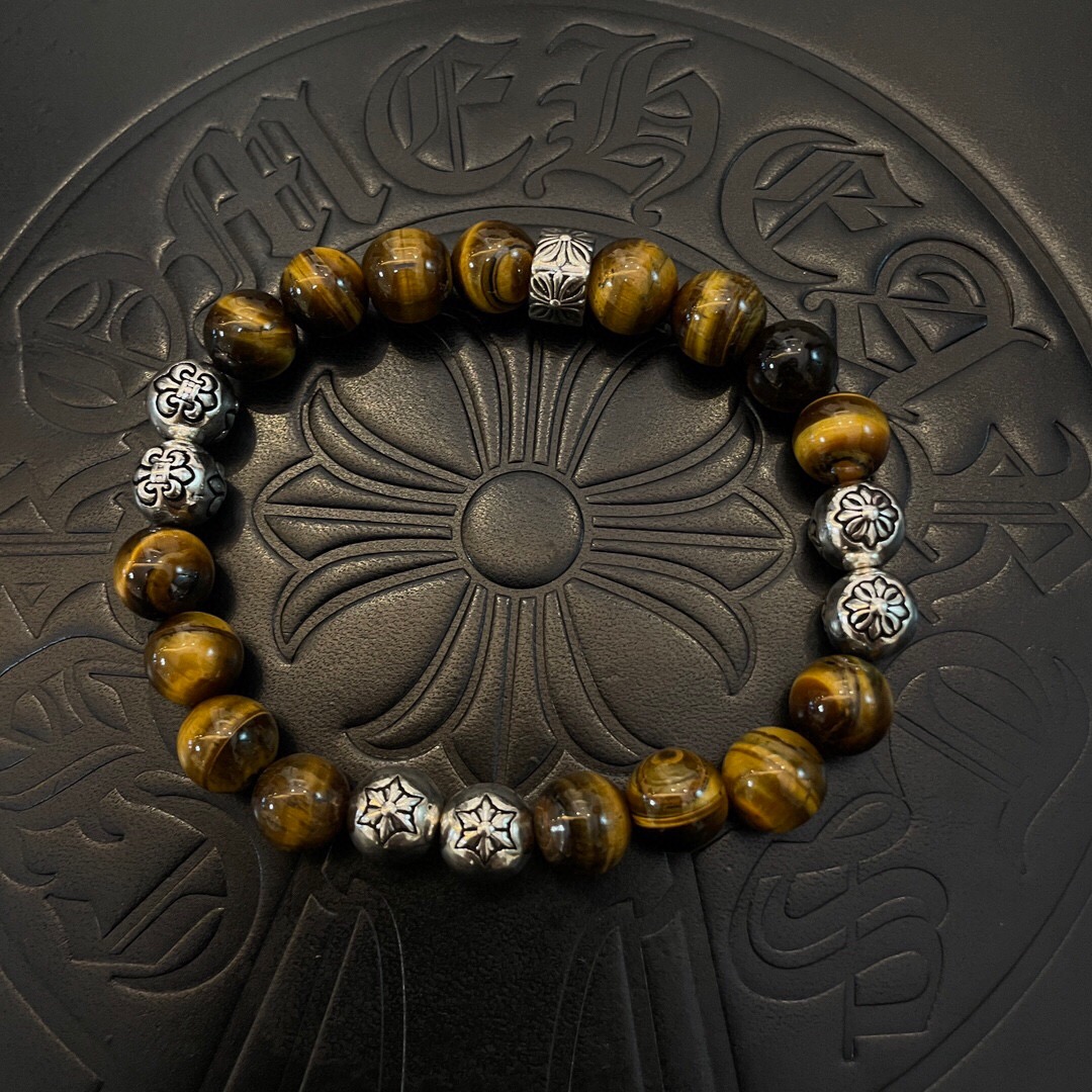 크롬하츠 24SS 로고 진주 팔찌 SN959 AGG