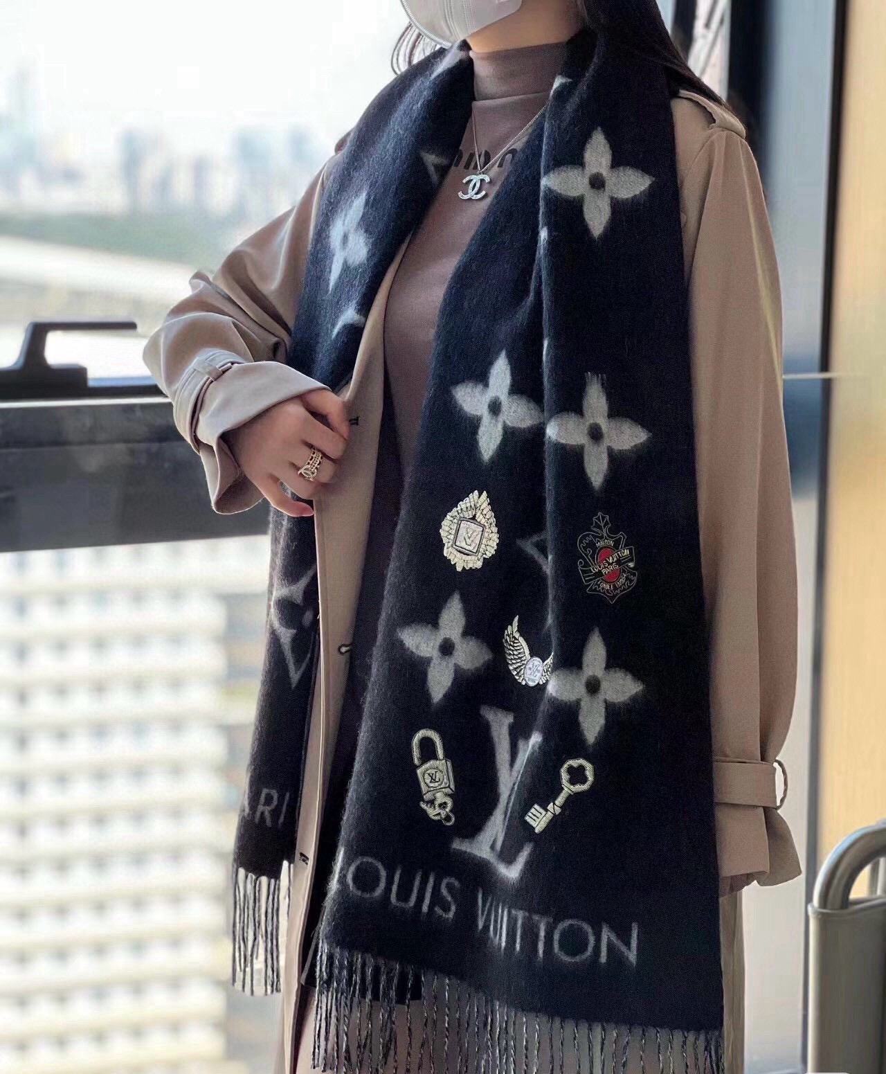 루이비통 캐시미어 스카프 SN1107 SG1_A