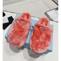 프라다 2024 여성용 울 슬리퍼 WA4590 DN