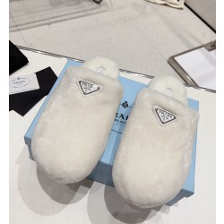 프라다 2024 여성용 울 슬리퍼 WA4594 DN