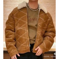 루이비통 2024 남성용 양가죽 모피일체자켓 LV1463 HD