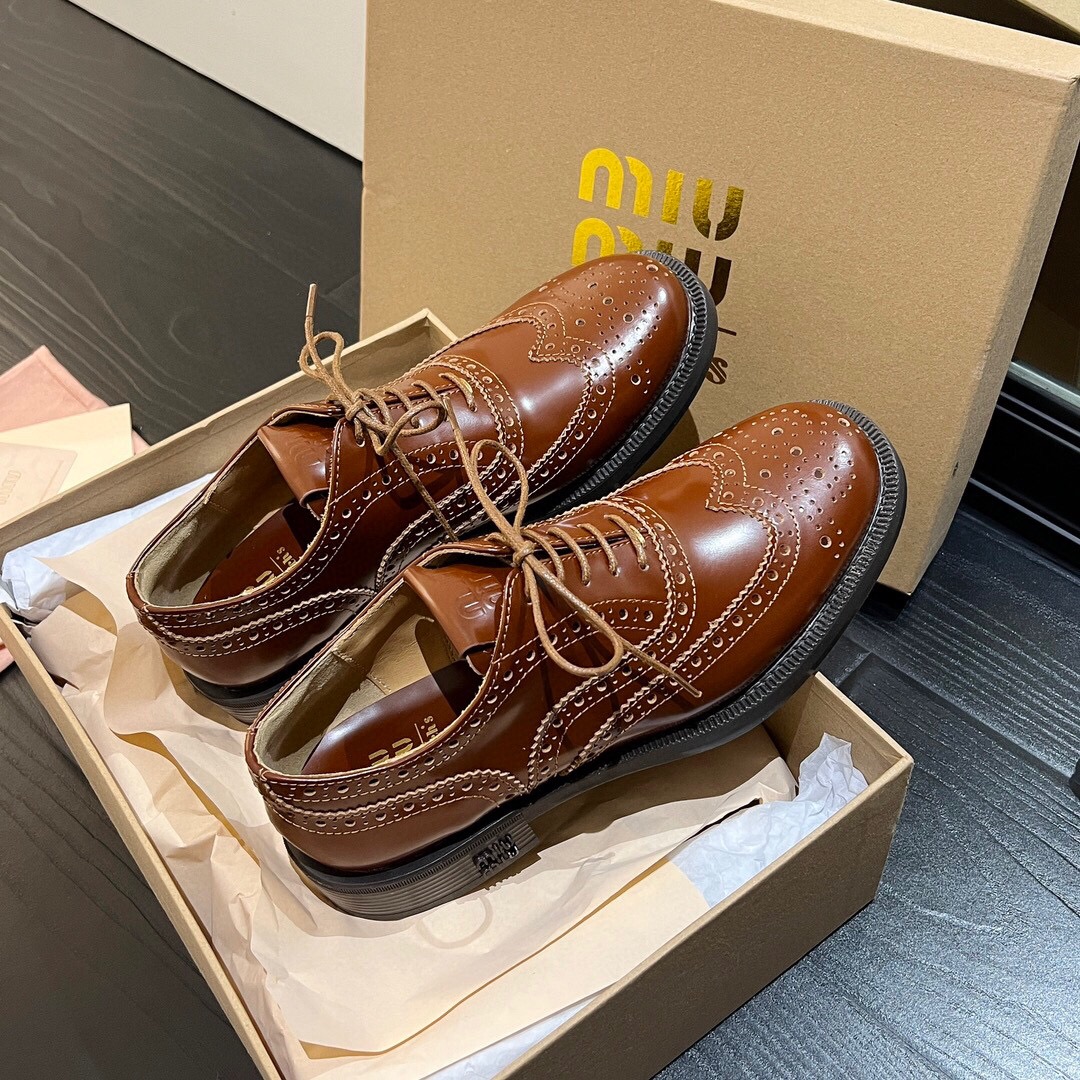 미우미우 2024 여성용 로퍼 WA4899 DN