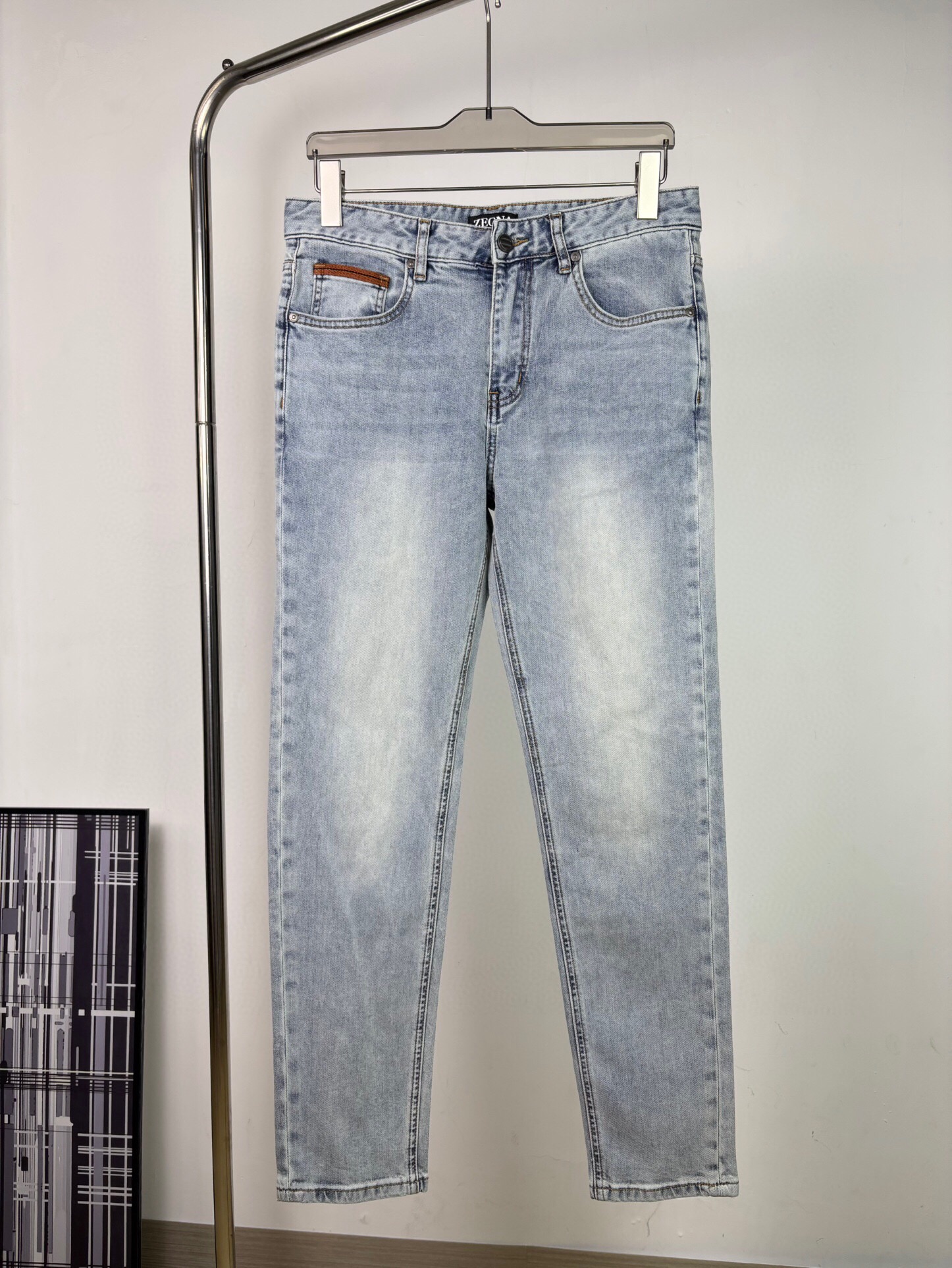 제냐 2025 남성용 청바지 ZN445 YB