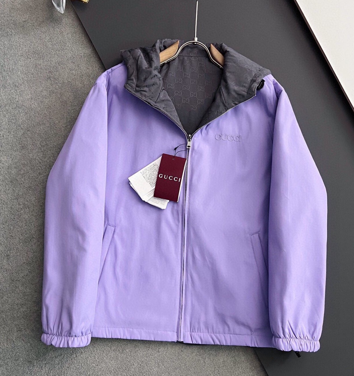 구찌 2025 남성용 양면 후드자켓 GC337 YB