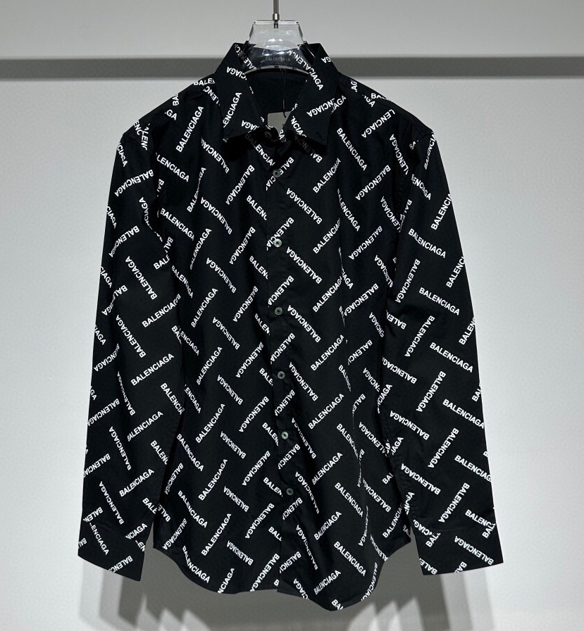발렌시아가 2025 남성용 셔츠 BL1180 HD