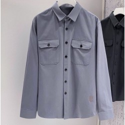 브루넬로 쿠치넬리 2025 남성용 셔츠 BL1118 HD