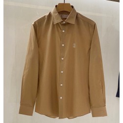 브루넬로 쿠치넬리 2025 남성용 셔츠 BL1120 HD