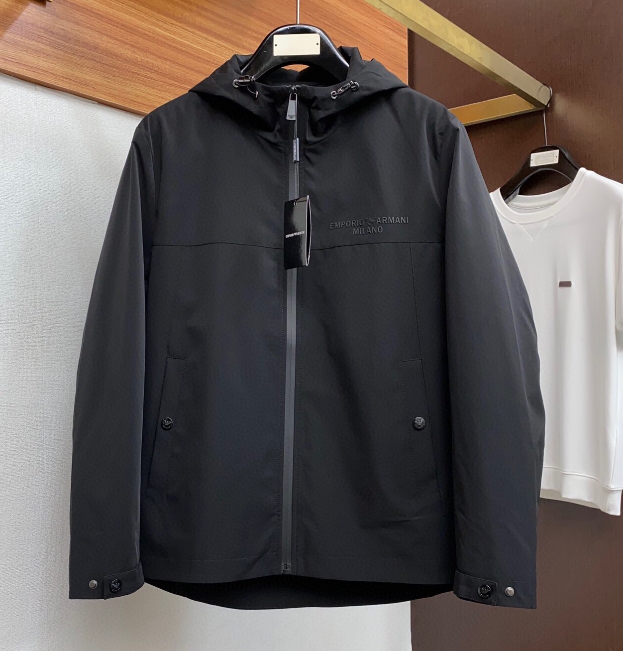 알마니 2025 남성용 후드자켓 AM110 PD