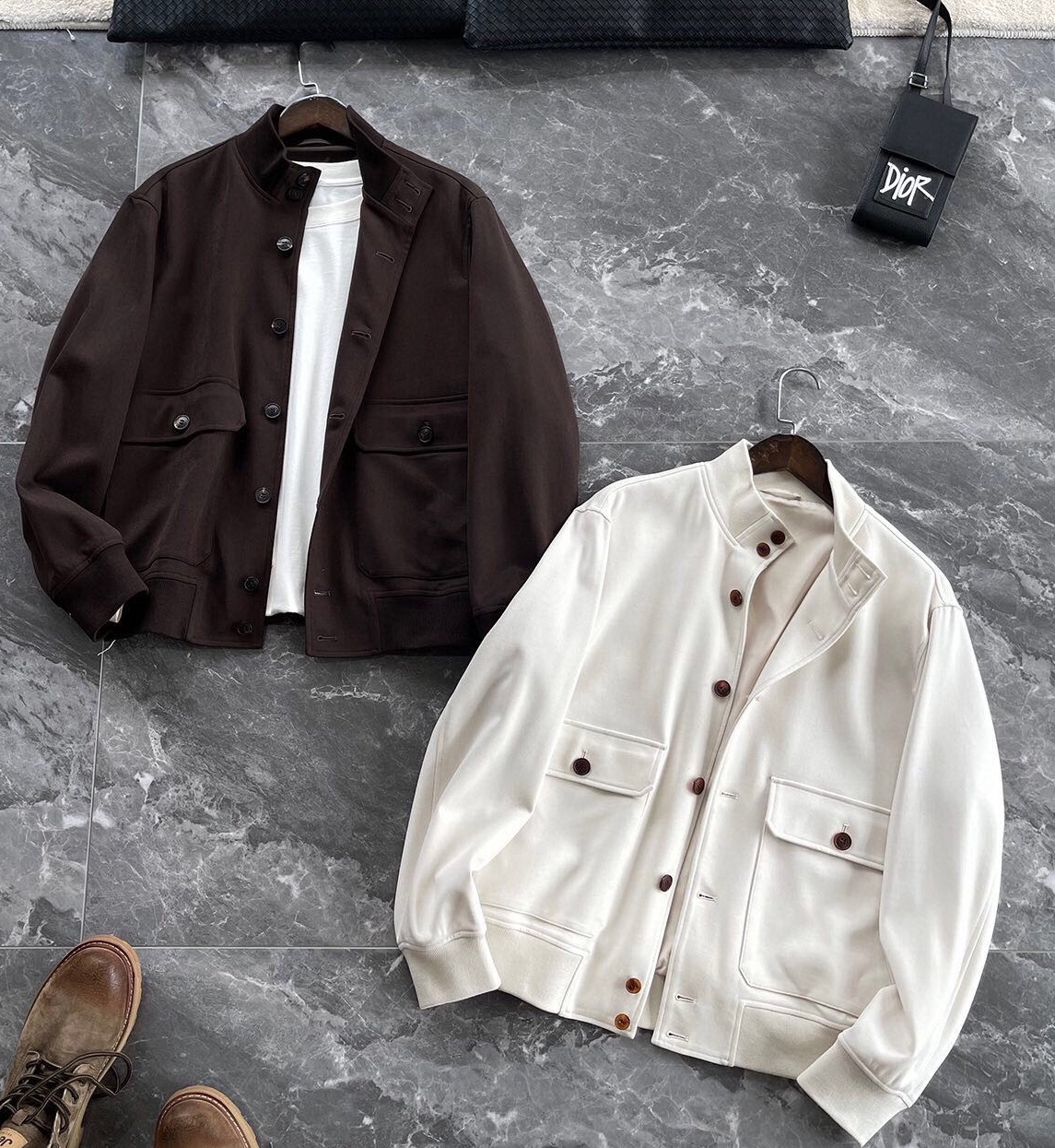 브루넬로 쿠치넬리 2025 남성용 2컬러 자켓 BL1126 HD