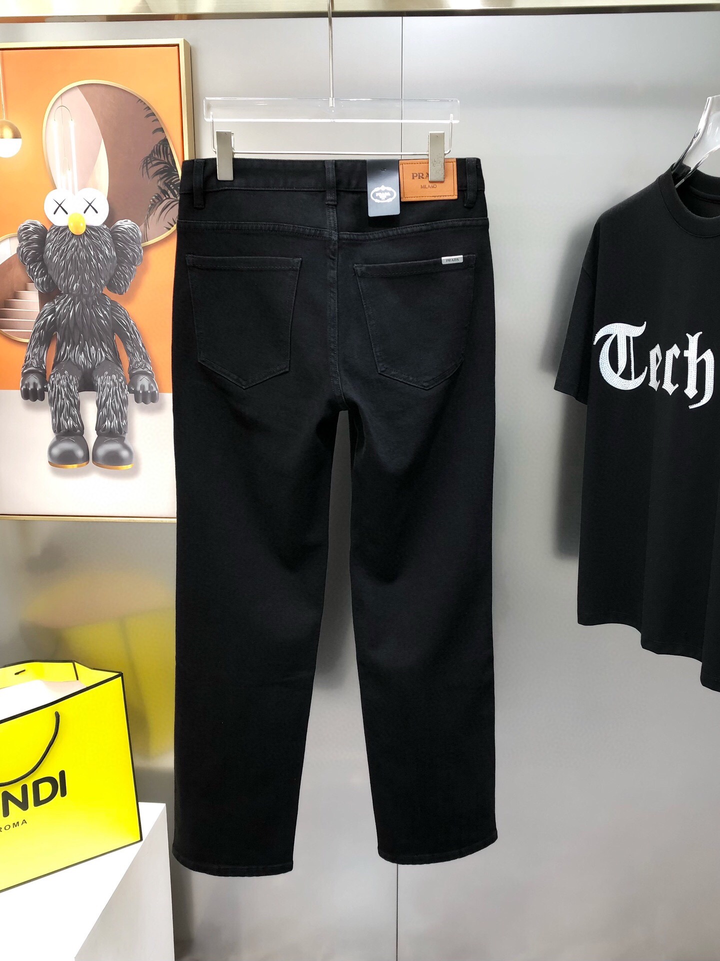 프라다 2025 남성용 청바지 PD1165 PD 스트레이트