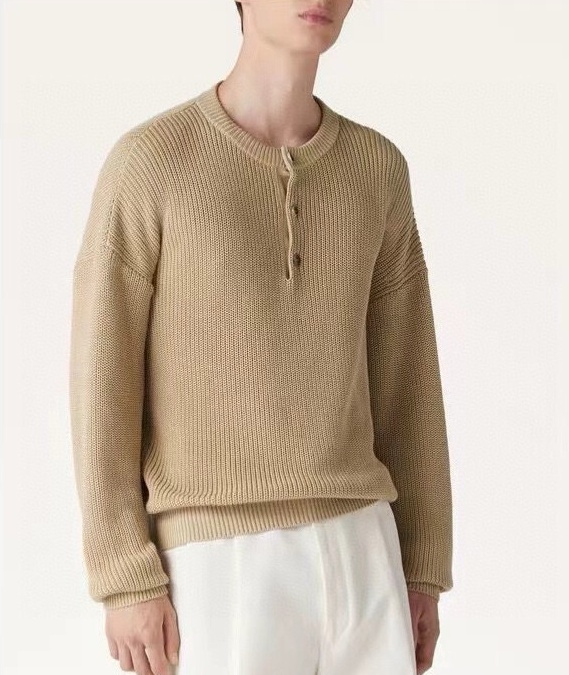 로로피아나 2025 남성용 울 풀오버 2컬러 LP258 HD