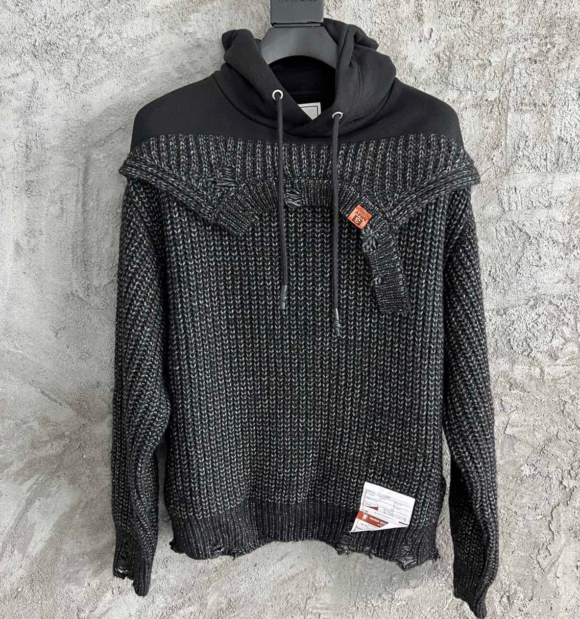 메종미하라야스히로 2025 남성용 니트 풀오버   GT012  HD