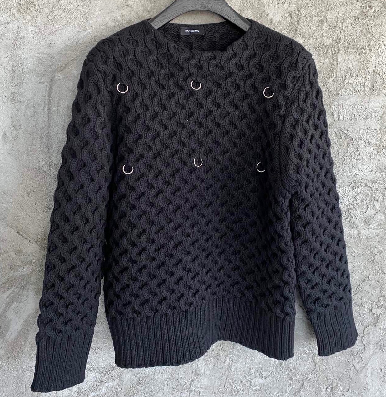 라프 시몬스 2025 남성용 니트 풀오버   GT013  HD