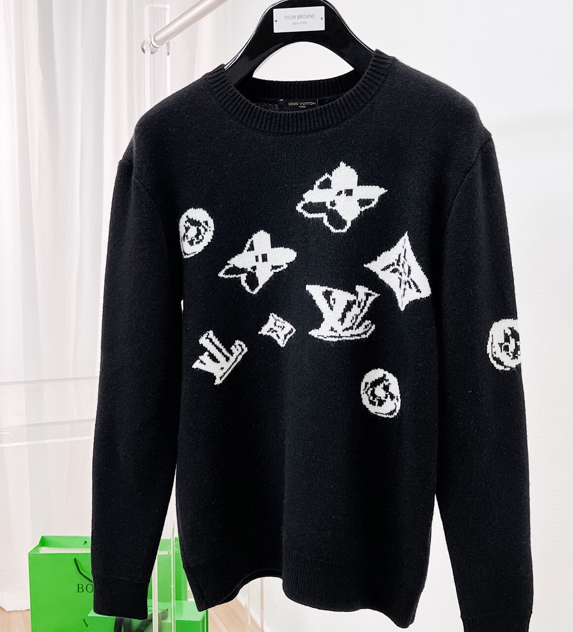 루이비통 2025 남성용 울혼방 풀오버 LV1640 PD