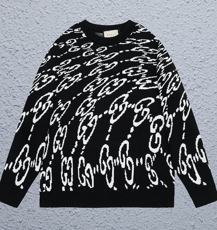 구찌 2025 남성용 울혼방 풀오버 GC351 PD