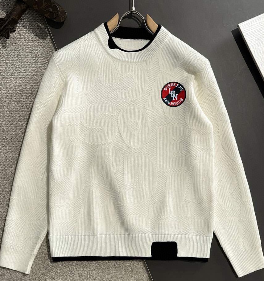 버버리 2025 남성용 니트 풀오버 BU1179 PD