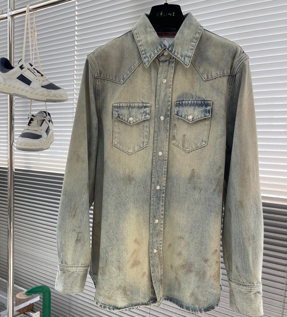 루이비통 2025 남성용 청셔츠 LV1649 HD