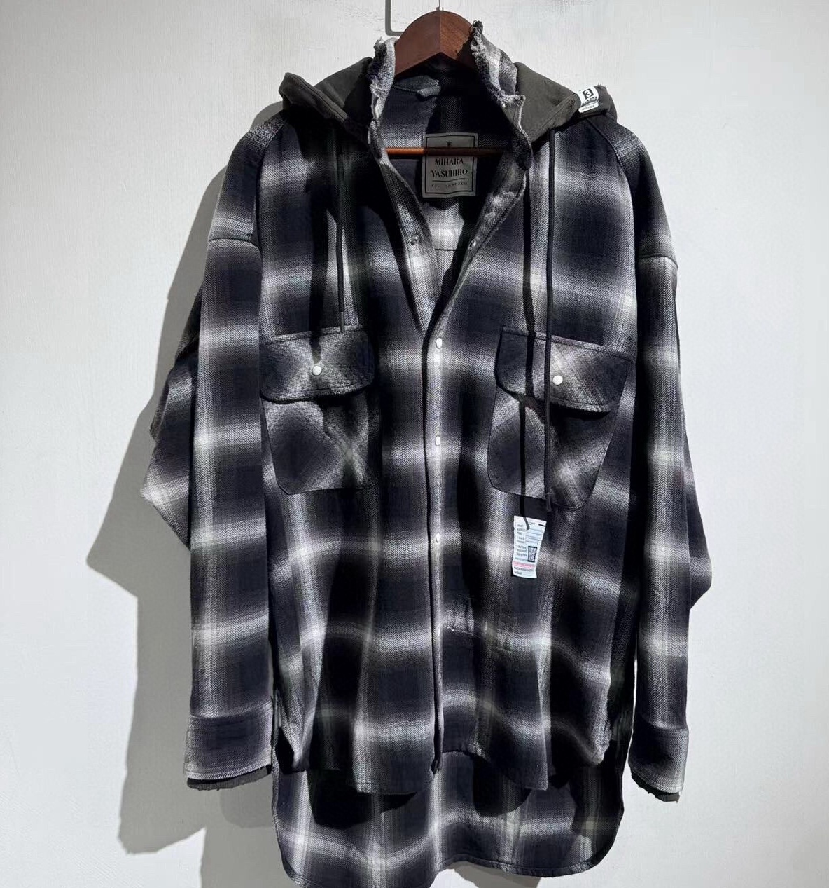 메종미하라야스히로 2025 남성용 셔츠 GT0138 HD