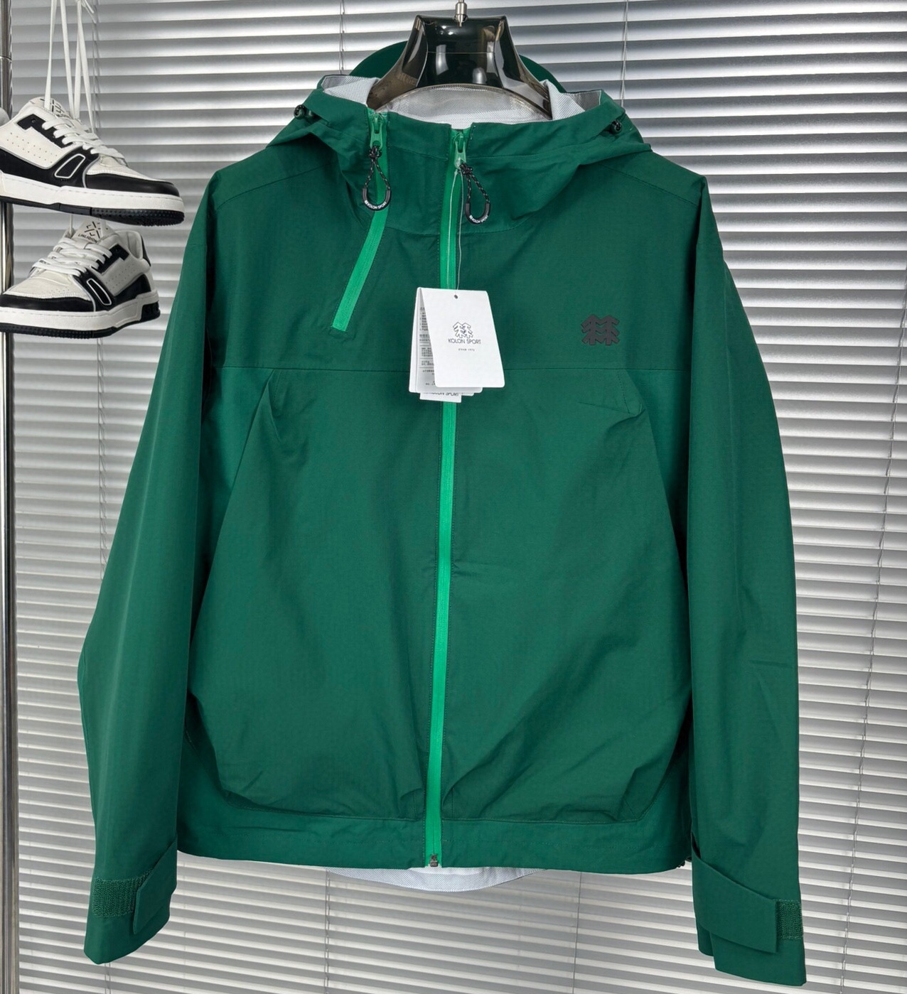 코오롱 2025 남성용 바람막이 자켓 GT072 YB