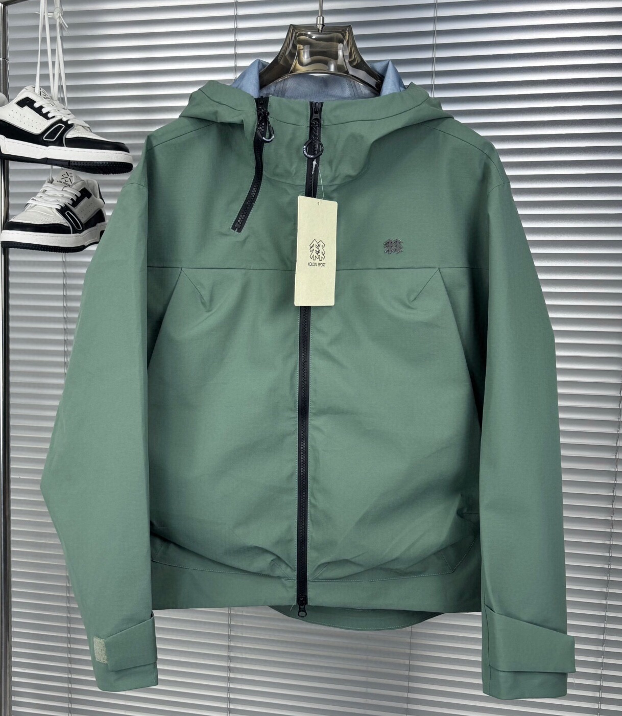 코오롱 2025 남성용 바람막이 자켓 GT073 YB