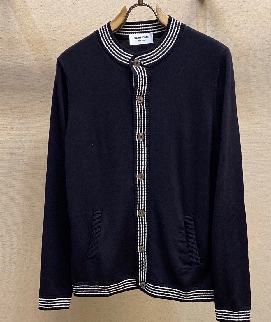 톰브라운 2025 남성용 울 가디건 TB1165 HD