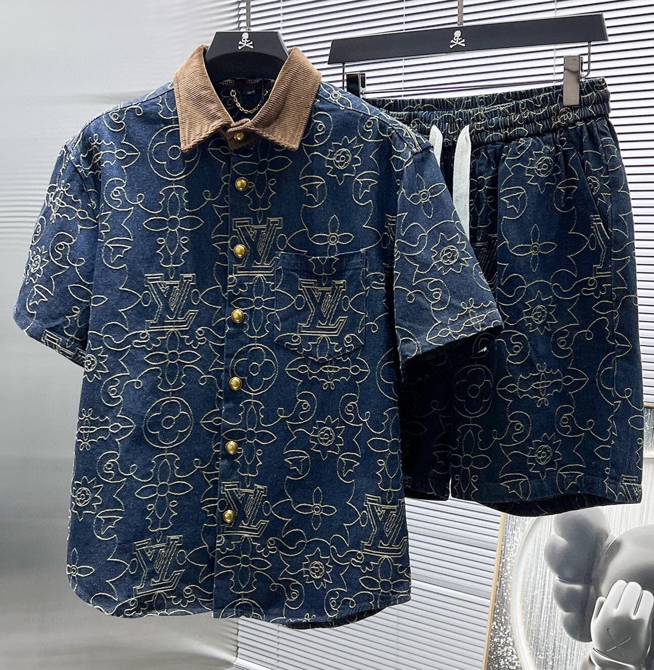 루이비통 2025 남성용 반팔세트 LV1729 PD