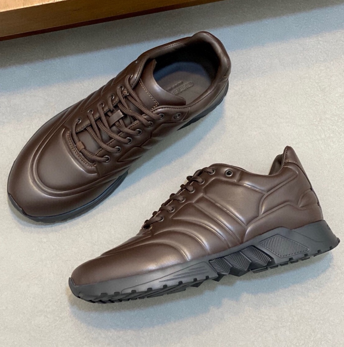 알마니 2025 남성용 스니커즈 AM018 SH-E