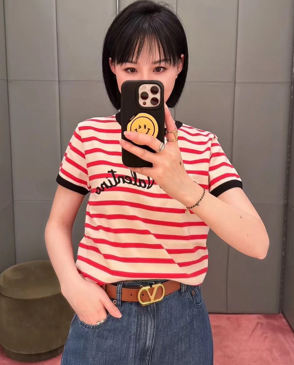 발렌티노  2025 여성용 반팔 WA5261 JS-A
